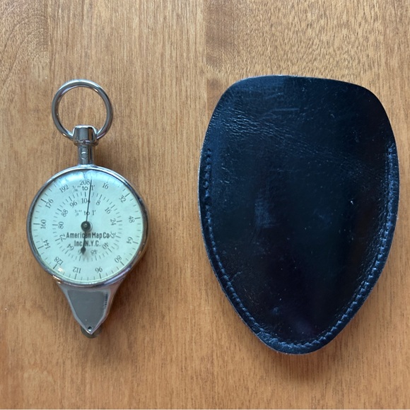 American Map Co Inc N.Y.C Opisometer Germany. Vintage!